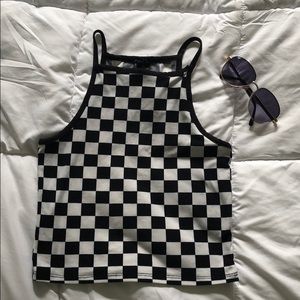 Checkered tank top!